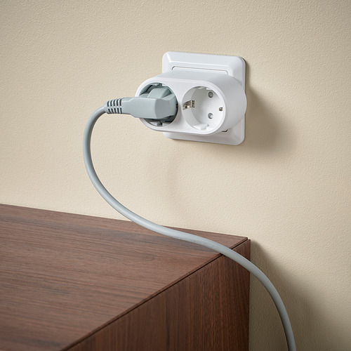 KOPPLA, 2-way adaptor plug