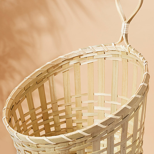 TOLKNING, basket hanging, set of 2