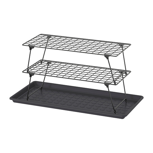 GREJIG/BAGGMUCK, hallway furniture, set of 3