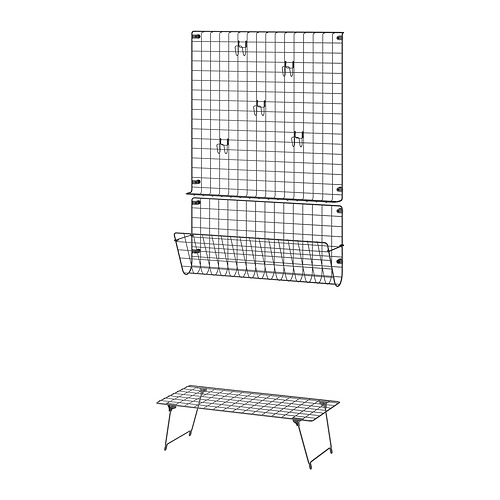 GREJIG, hallway furniture, set of 3