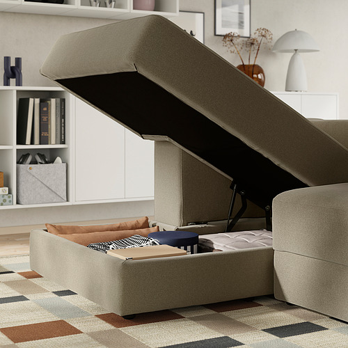 JÄTTEBO, chaise longue module, left