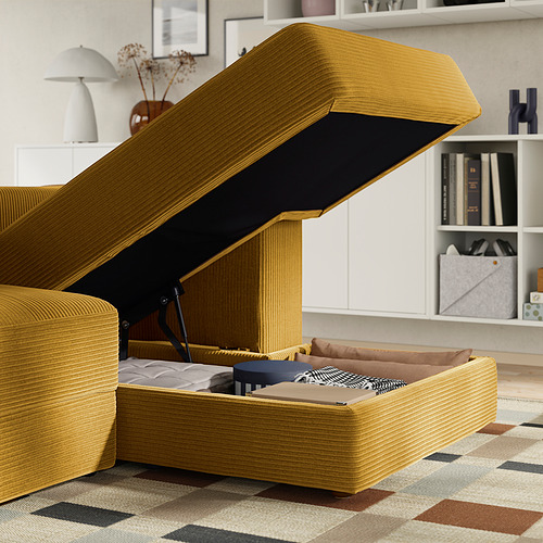 JÄTTEBO, sjö sæta sófi, U-laga