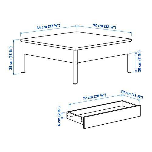 TONSTAD coffee table