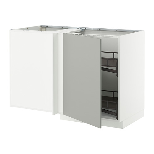 METOD corner base cab w pull-out fitting