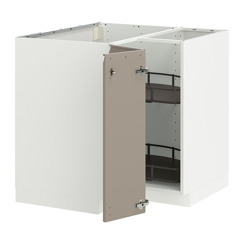 METOD corner base cabinet with carousel