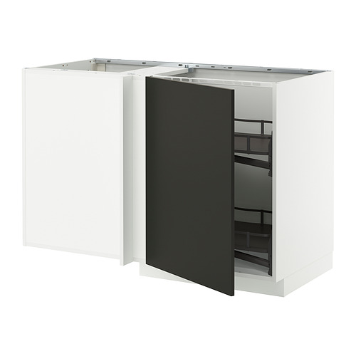 METOD corner base cab w pull-out fitting