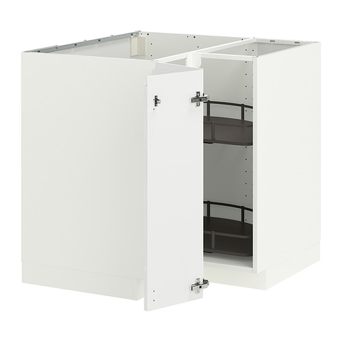 METOD corner base cabinet with carousel