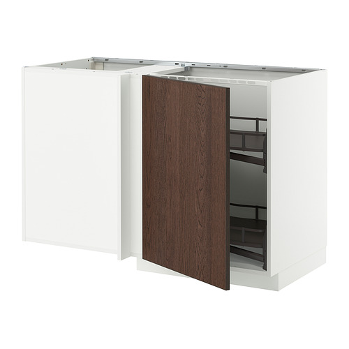 METOD corner base cab w pull-out fitting