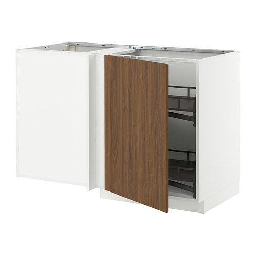 METOD corner base cab w pull-out fitting