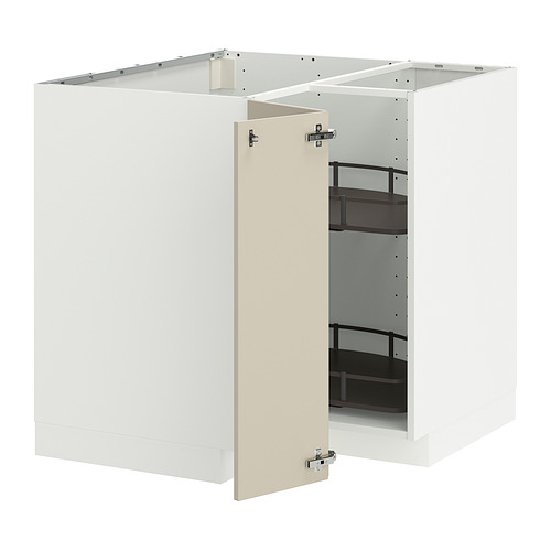 METOD corner base cabinet with carousel