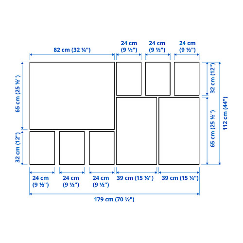 PJÄTTERYD myndir, 9 í setti