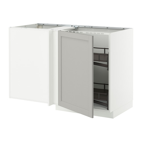 METOD corner base cab w pull-out fitting