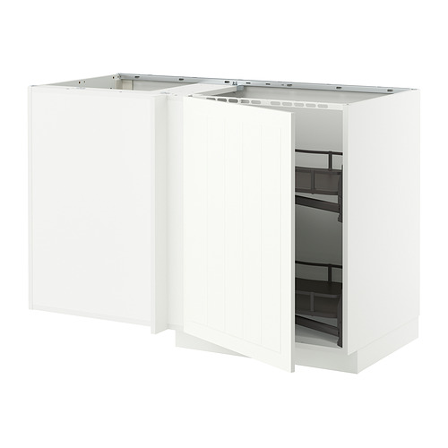 METOD corner base cab w pull-out fitting
