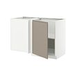 White/upplöv matt dark beige (+9.500,-)