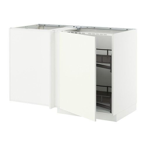 METOD corner base cab w pull-out fitting
