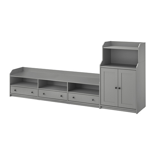 HAUGA, sjónvarpshirsla, samsetning