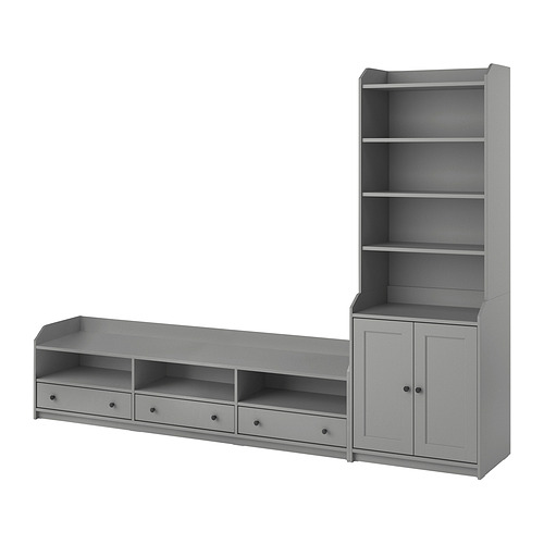 HAUGA, TV/storage combination