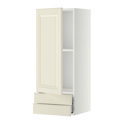 METOD/MAXIMERA wall cabinet with door/2 drawers