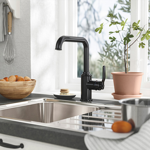 TAKSJÖN, kitchen mixer tap single side lever