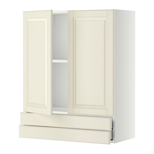 METOD/MAXIMERA wall cabinet w 2 doors/2 drawers