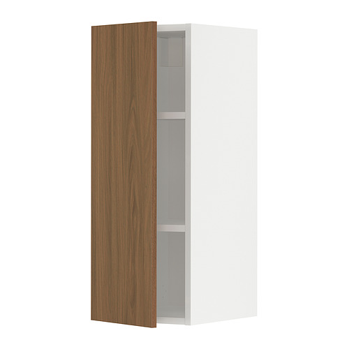 METOD wall cabinet with shelves