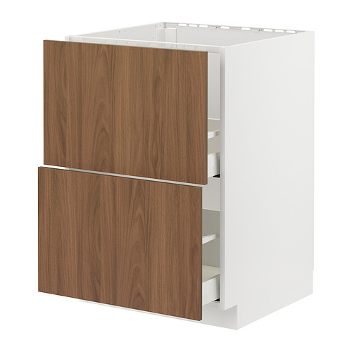 METOD/MAXIMERA base cab f sink+2 fronts/2 drawers