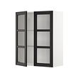 White-black stained