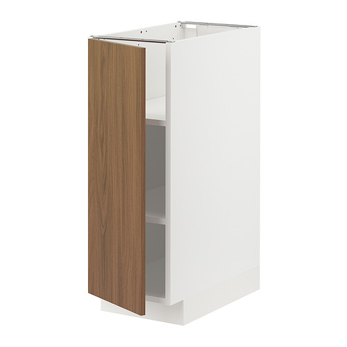 METOD base cabinet with shelves