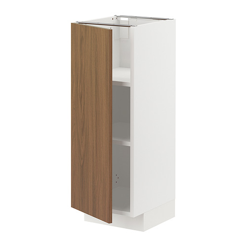 METOD base cabinet with shelves