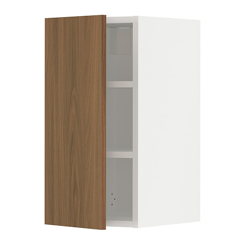 METOD wall cabinet with shelves