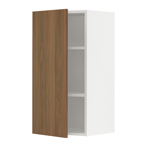METOD wall cabinet with shelves