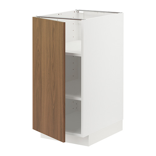 METOD base cabinet with shelves