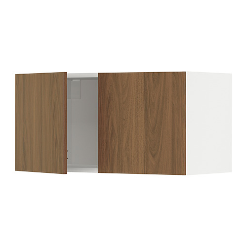 METOD wall cabinet with 2 doors