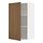 METOD, wall cabinet with shelves