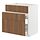 METOD/MAXIMERA, base cab f sink+3 fronts/2 drawers