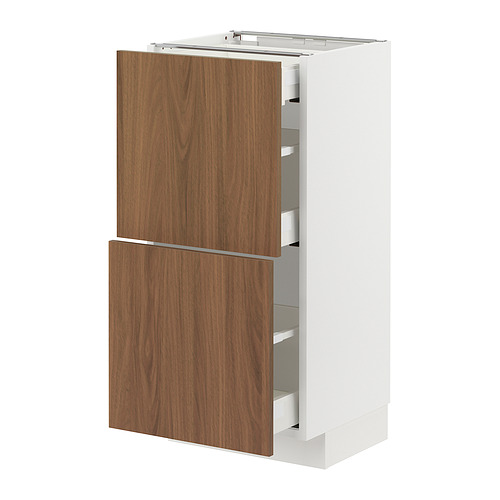 METOD/MAXIMERA base cab with 2 fronts/3 drawers