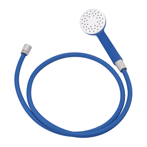 BERGVATTNET, single spray hand shower with hose