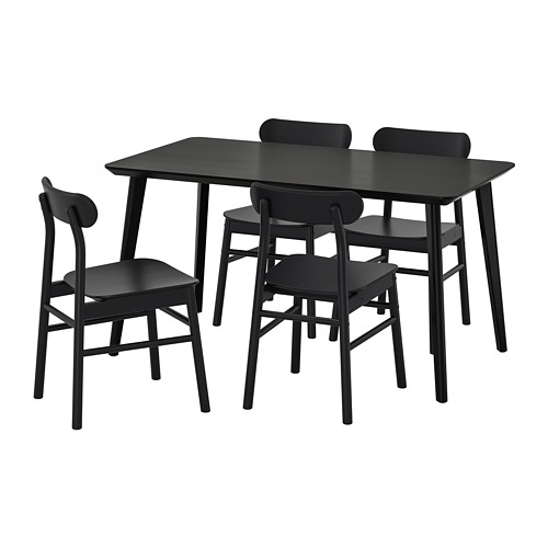 LISABO/RÖNNINGE, table and 4 chairs
