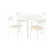 VIHALS/BUSLÄTT table and 4 chairs