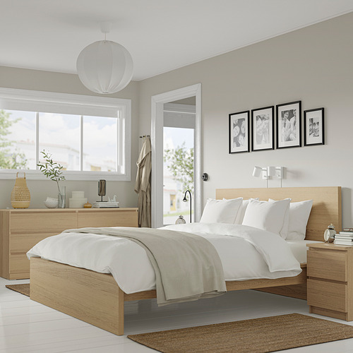 MALM, bedroom furniture, set of 4