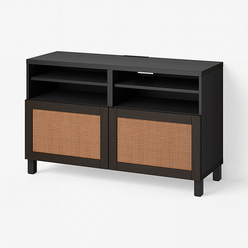 BESTÅ, TV bench with doors