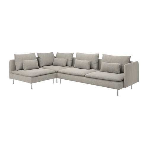 SÖDERHAMN, corner sofa, 4-seat