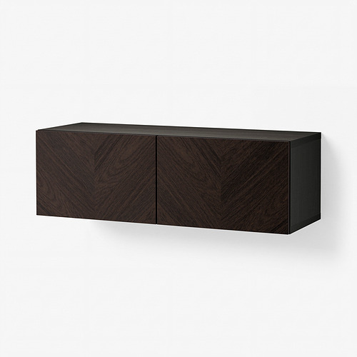 BESTÅ, shelf unit with doors