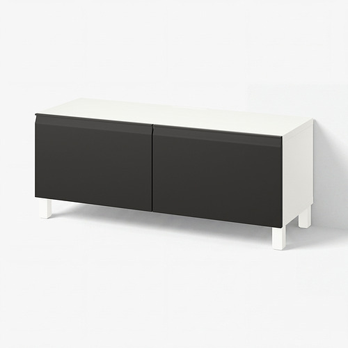 BESTÅ, TV bench with doors