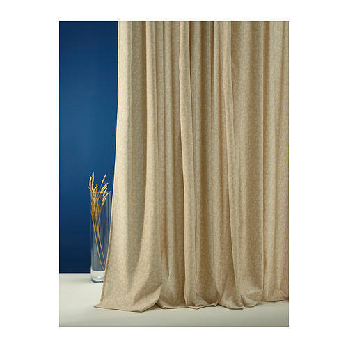 TRYSTÄVMAL, curtains, 1 pair