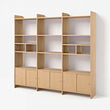 LÅDMAKARE storage combination w sliding doors
