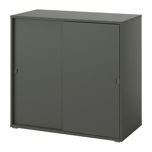 VIHALS, cabinet with sliding doors