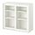 VIHALS, cabinet with sliding glass doors