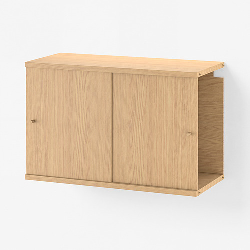 LÅDMAKARE, cabinet with sliding doors