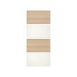 MEHAMN 4 panels for sliding door frame